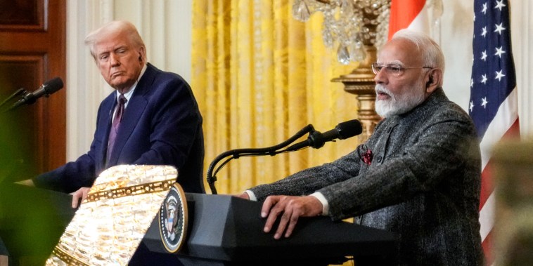 Donald Trump and Narendra Modi