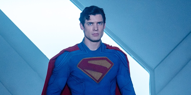 David Corenswet as Superman in “Superman."