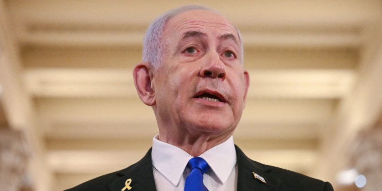  Benjamin Netanyahu speaking