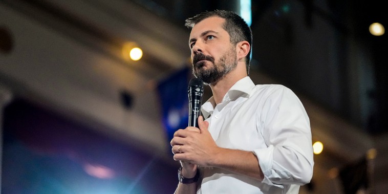 Former U.S. Secretary of Transportation Pete Buttigieg 