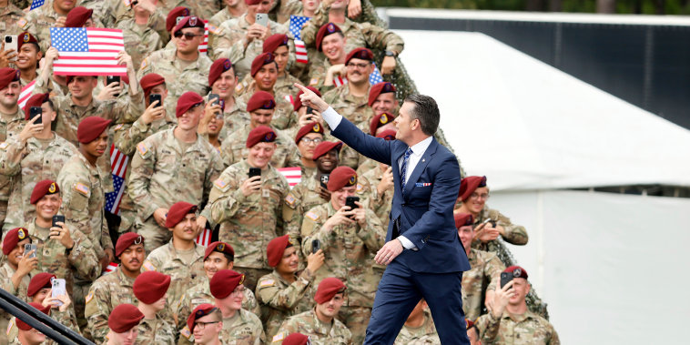 pete hegseth fort bragg north carolina