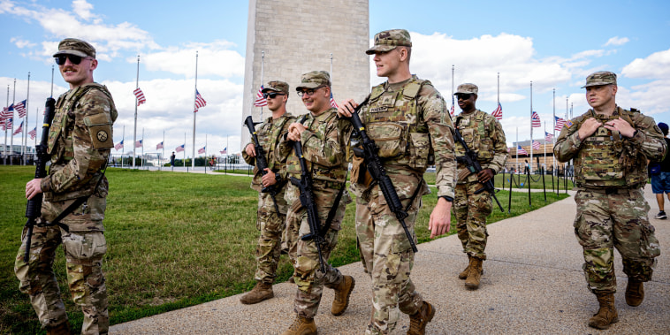 Image: Trump Increases Federal Law Enforcement Presence, Deploys National Guard In Nation's Capital