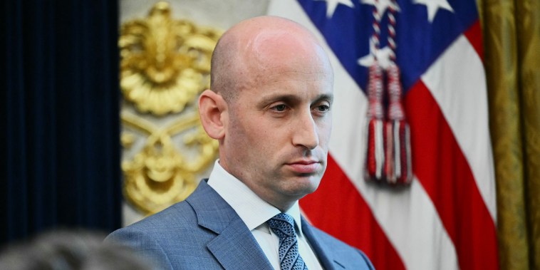 White House deputy chief of staff Stephen Miller