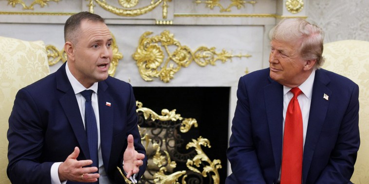 Image: President Trump Meets With Visiting Polish President Karol Nawrocki At The White House