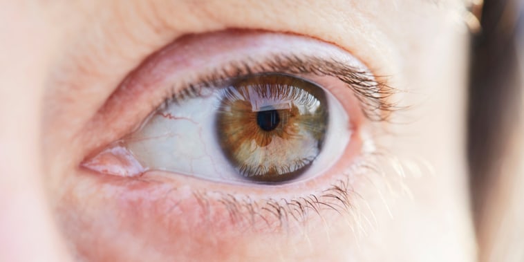 Close-up of woman's eye