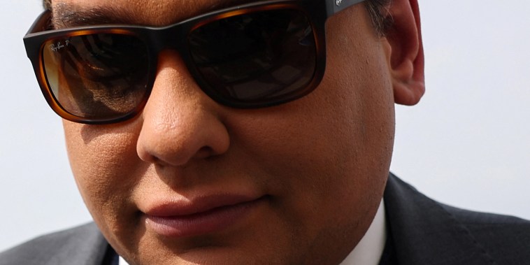 George Santos corruption trial at the Central Islip Federal Courthouse