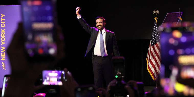 NYC Mayoral Candidate Zohran Mamdani Holds Election Night Event