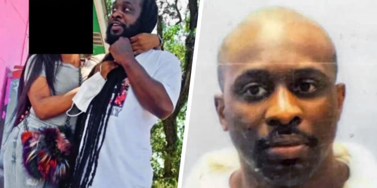 Rastafarian Damon Landor before and after having his dreadlocks shaved off