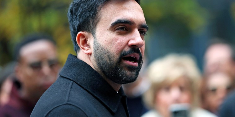 Image: New York City Mayor-Elect Mamdani Speaks To The Press On Thursday Morning