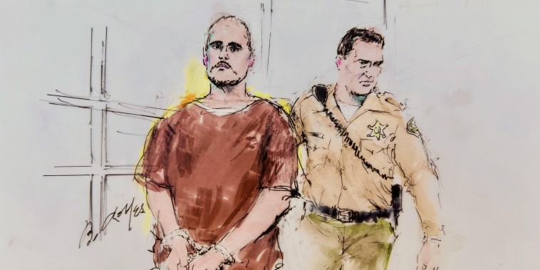 Nick Reiner during arraignment on charges of murdering his parents 