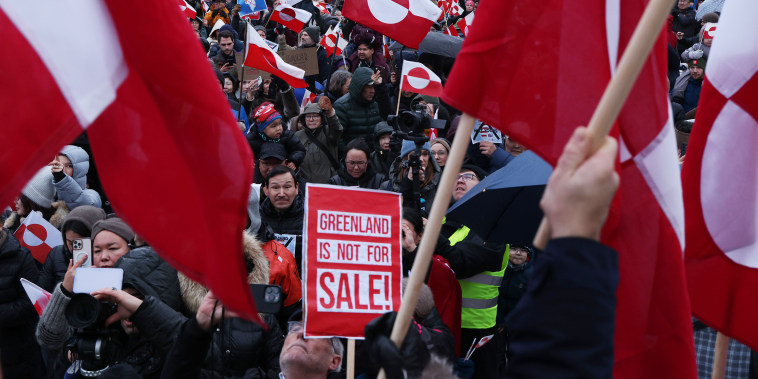 Image: Greenland And Europe Hope To Avert U.S. Intervention To Aquire Greenland