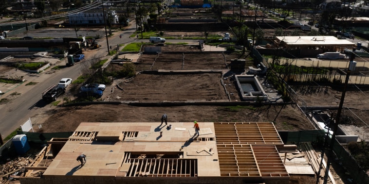 Los Angeles Wildfires Rebuilding