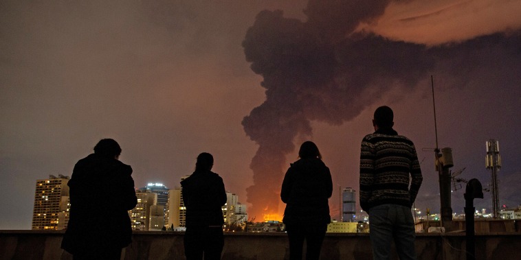Image: Smoke billows after an explosion from overnight U.S.-Israeli airstrikes in Tehran, Iran, on Saturday, March 7, 2026. (Arash Khamooshi/The New York Times)
