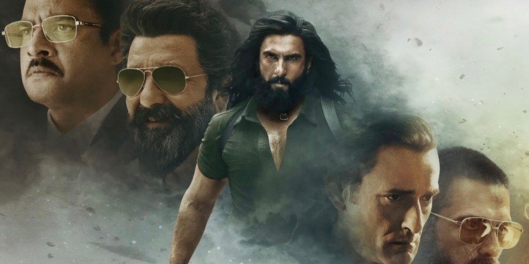 Ranveer Singh stars as Hamza Ali Mazari in Dhurandhar.