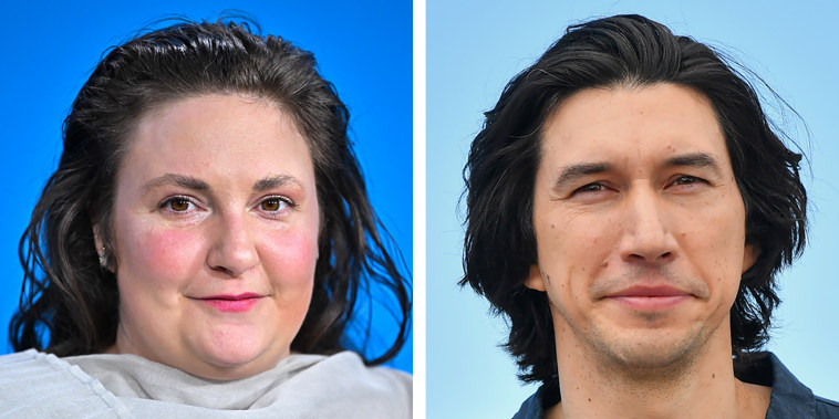 Lena Dunham; Adam Driver.