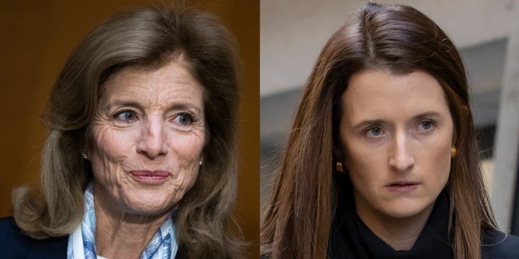 Caroline Kennedy and Grace Gummer in "Love Story."