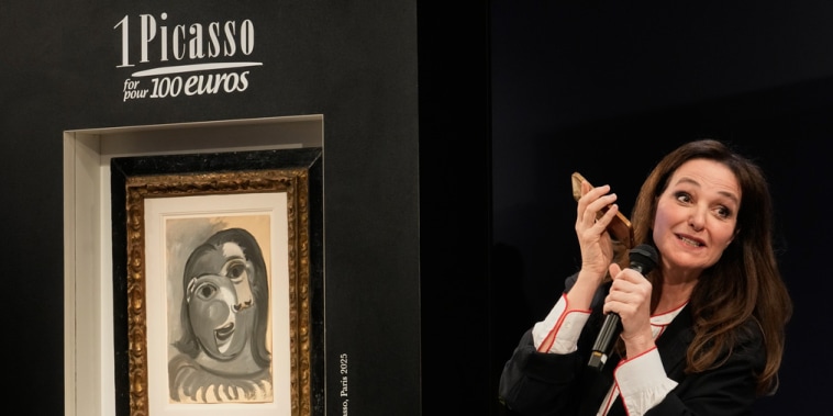 Hombre gana un cuadro de Picasso de $1 millón en una rifa de $117