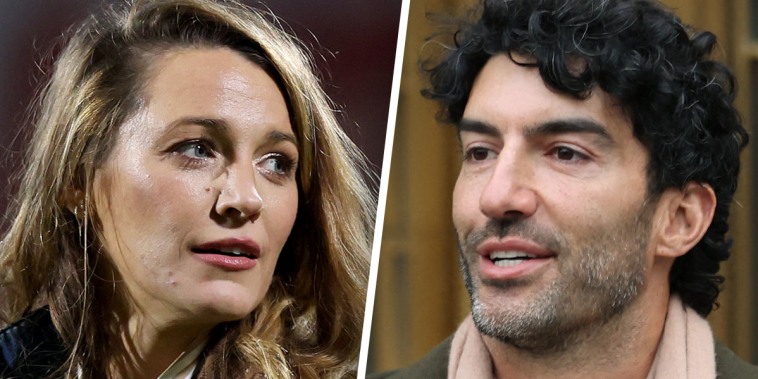 Blake Lively; Justin Baldoni.