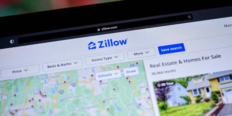 Zillow website.