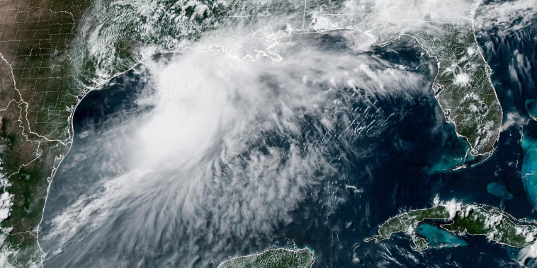 Tropical storm Arthur on June 17, 2026.