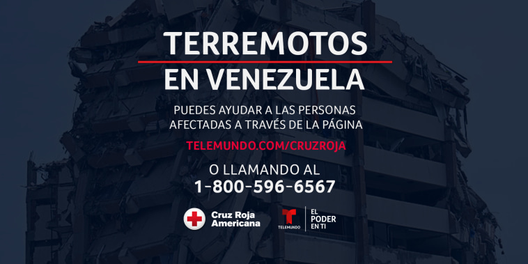Telemundo Te Ayuda Terremotos Venezuela