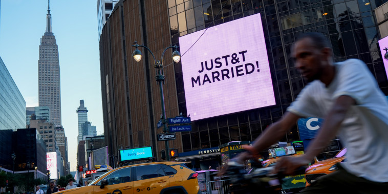 APTOPIX Taylor Swift Wedding