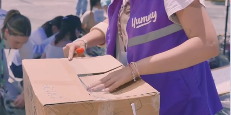 Yummy ayuda con sus servicios en la tragedia en Venezuela