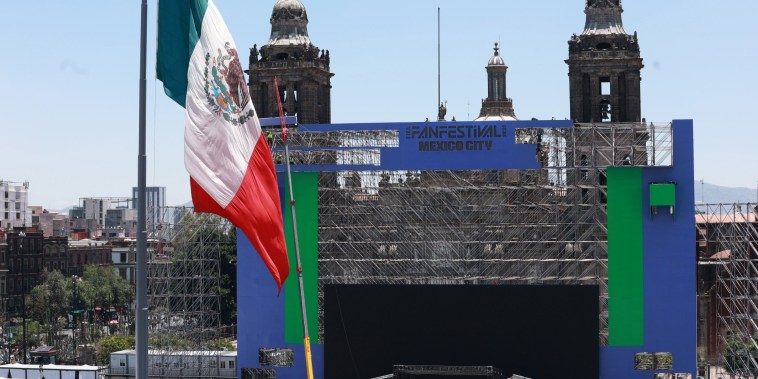 México afina detalles para la inauguración de la Copa de la FIFA
