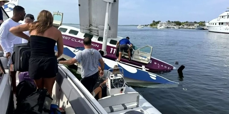Un hidroavión con 10 personas a bordo se estrella en Bahamas