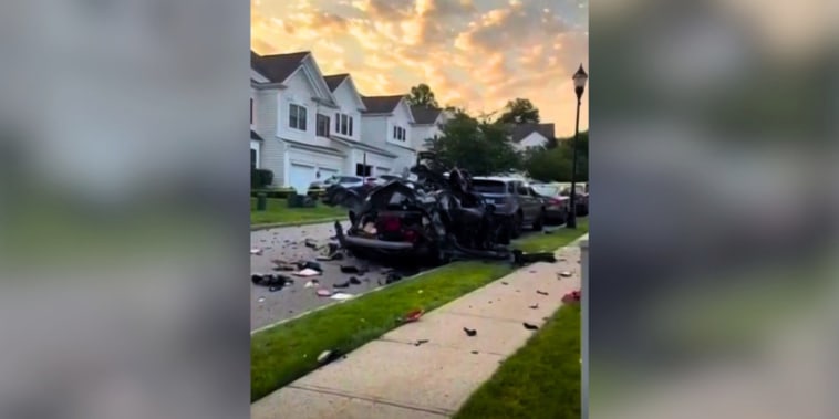 Un hombre sobrevive a la explosión de su auto en Nueva Jersey