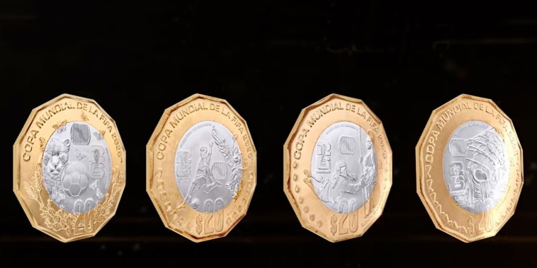 El Banco de México lanza monedas especiales para el Mundial de la FIFA