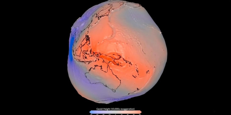 Fotografía de la NASA explica por qué la tierra no es tan redonda