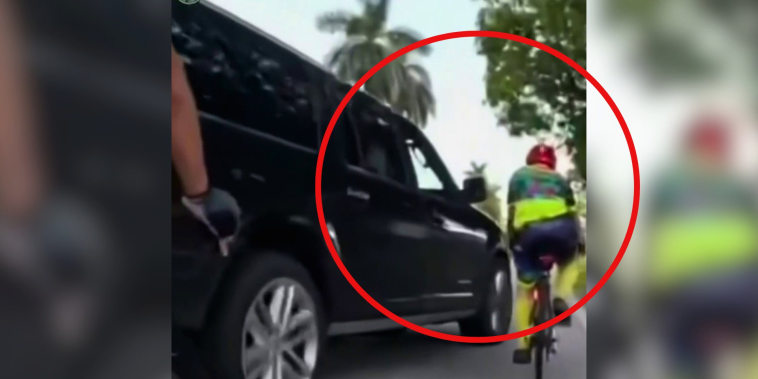 Disputa entre un conductor y ciclistas termina con un disparo