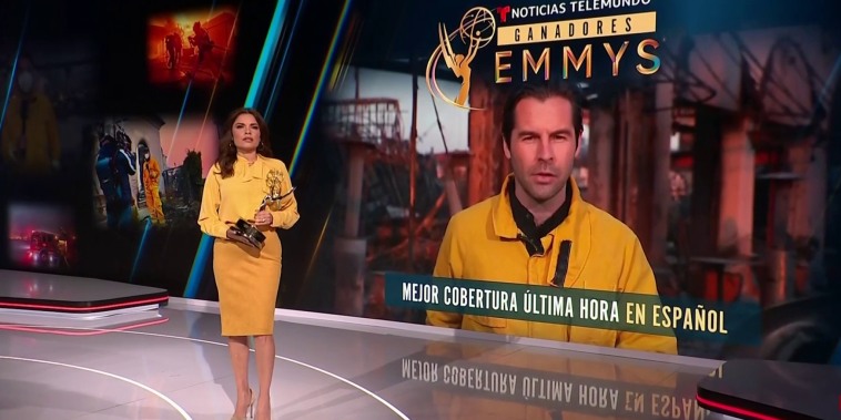Noticias Telemundo gana Emmy por Mejor Cobertura de última hora