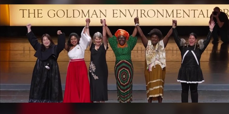 Por primera vez son mujeres las ganadoras de los premios Goldman