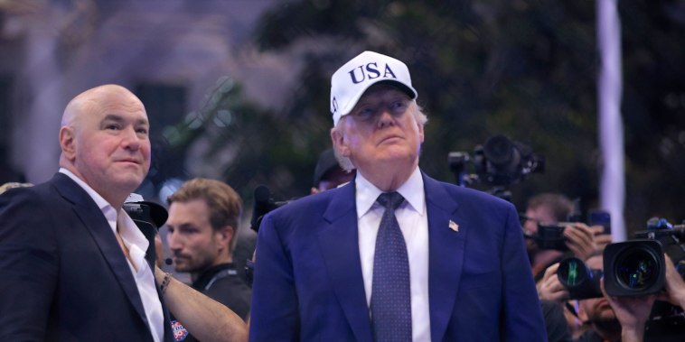 Así fue la pelea de la UFC en la Casa Blanca por el cumpleaños de Trump