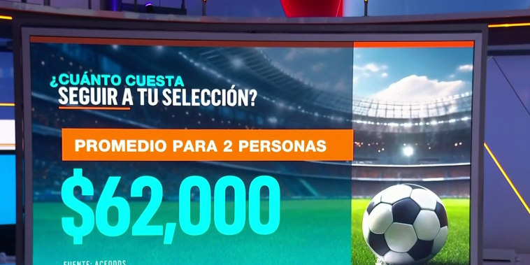 Los fanáticos pagarán unos $62,000 para asistir al Mundial