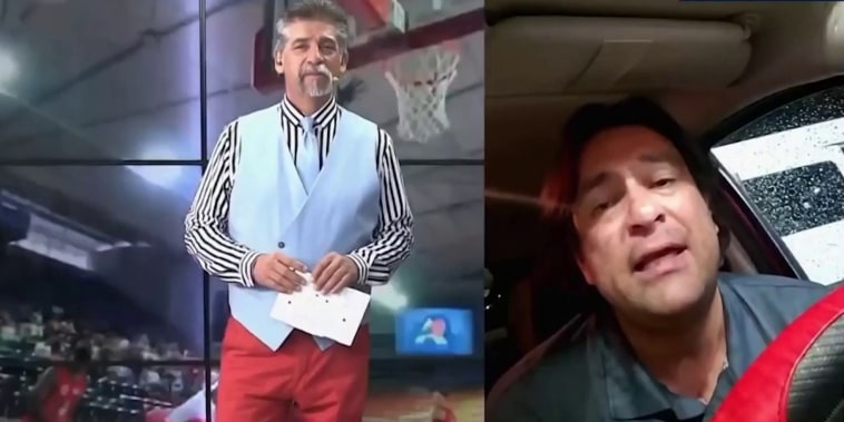 Asaltan a un periodista deportivo en plena transmisión en vivo
