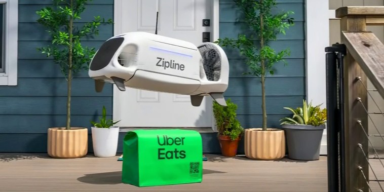 Uber invirte en una firma de drones para llegar a un millón de entregas diarias