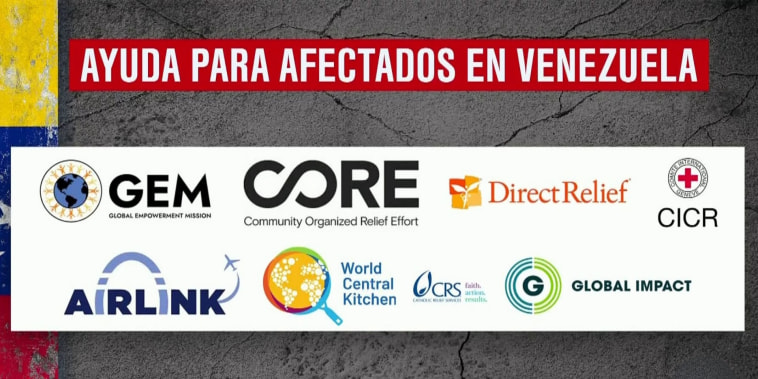 Estas organizaciones trabajan para enviar asistencia a Venezuela tras los terremotos