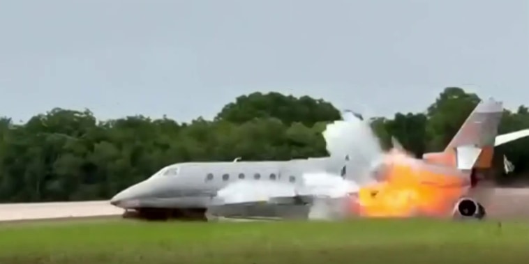 Así se estrelló un avión de EE.UU. con dos pilotos en República Dominicana