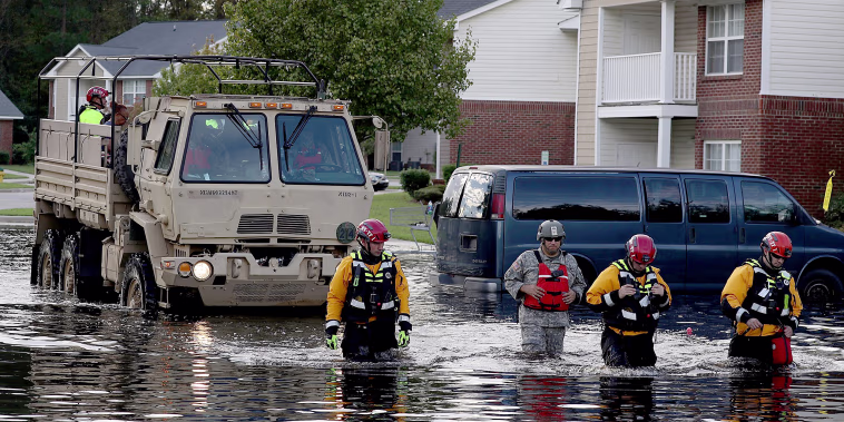 Image: Carolinas' Coast Line Recovers From Hurricane Florence, As Storm Continues To Pour Heavy Rain On The States