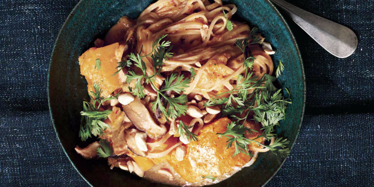 With the pressure cooker doing most of the work, this Thai curry dish can be ready, start to finish, in under an hour.