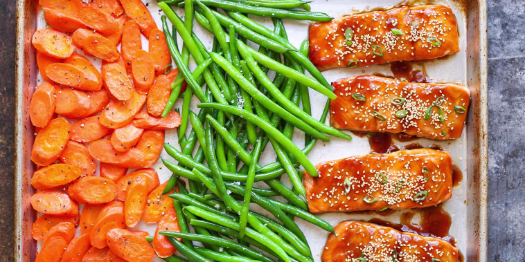 Chungah Rhee's Sheet-Pan Teriyaki Salmon.
