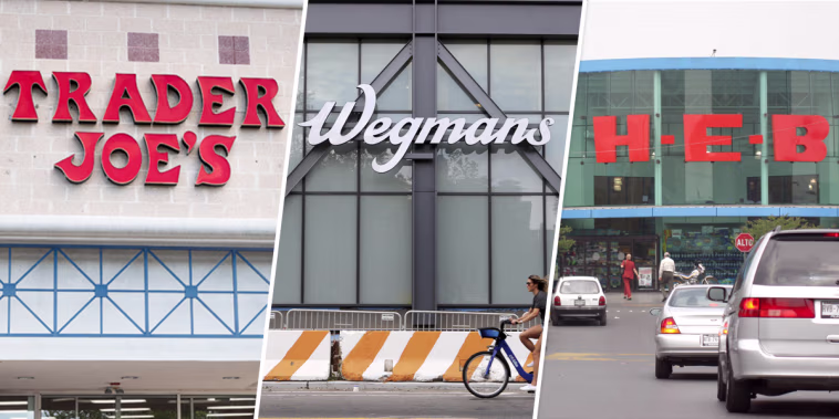 Image: Trader Joe's, Wegman's, H-E-B