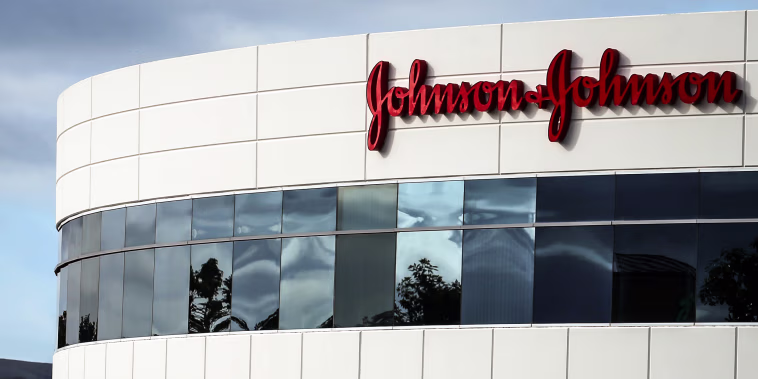 Image: A Johnson & Johnson building in Irvine, Calif., on Jan. 24, 2017.