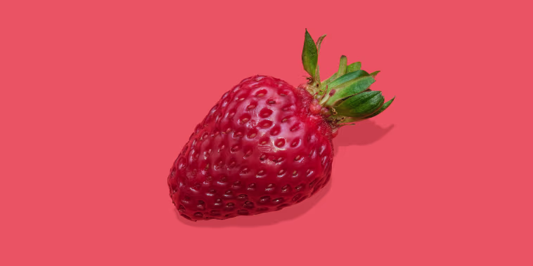 A strawberry.