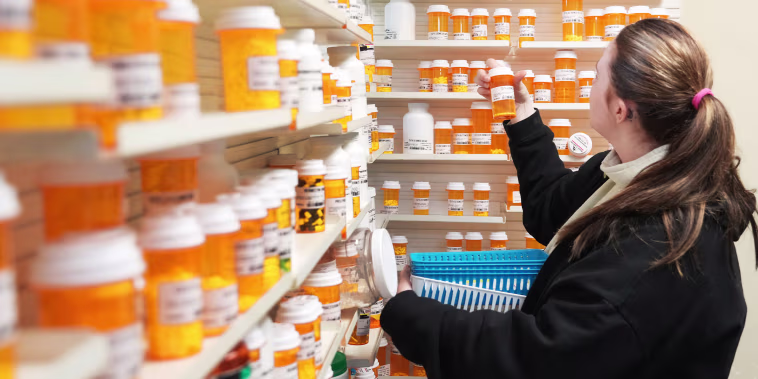 Inside A Pharmacy As Trump Threatens Pharmaceutical Tariffs
