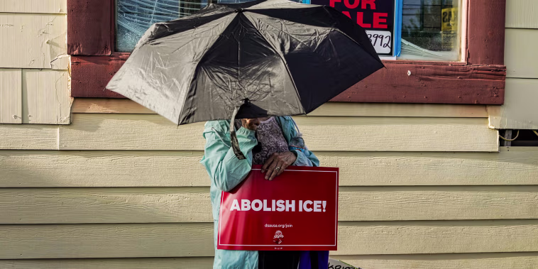 ICE shooting Vigil Lorenzo Salgado Araujo