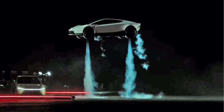 Lo que debe saber sobre el auto ‘volador’ que Tesla presentó